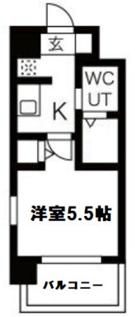 エスリード南堀江リバーサイドの物件間取画像